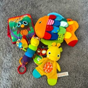 Melissa & Doug, Lamaze, bright starts Colorful Learning Toys Set